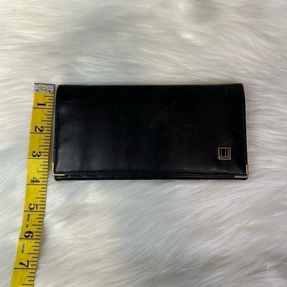 DUNHILL leather long wallet in black - Picture 16 of 17